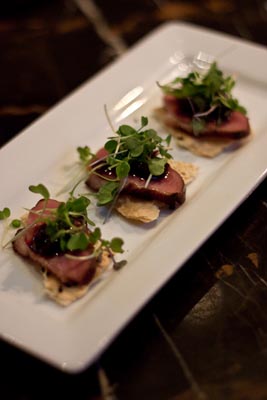 cured blackberry duck