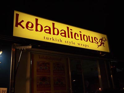 kebabalicious sign