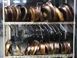 Racks of Pans at TCA
