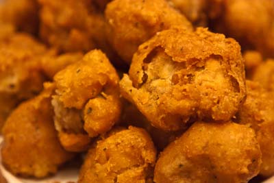 Fried mushrooms