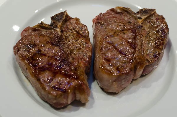 grilled dorper lamb chops