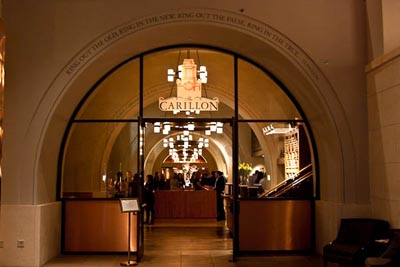 Entry to The Carillon