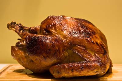 salt roasted turkey with chipotle glaze