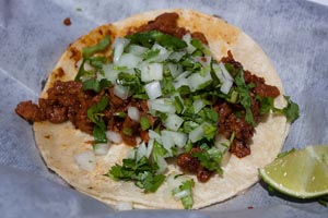 Taco al Pastor at El Primo