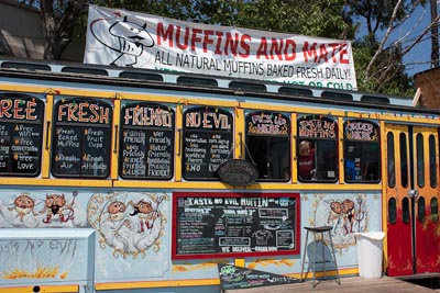 Taste No Evil Muffin Company Trolley