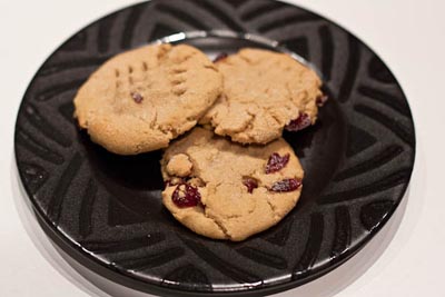 mac nut butter cookies