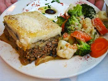 athenian grill moussaka