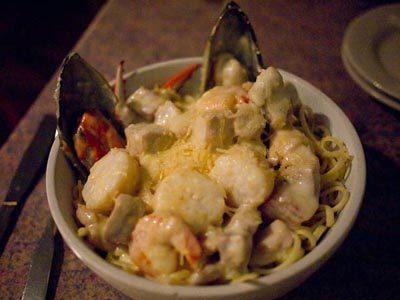 seafood alfredo