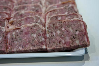 country pate / pate de campagne