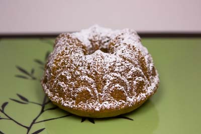 pumpkin mini bundt cake