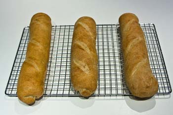 three loaves pain de campagne